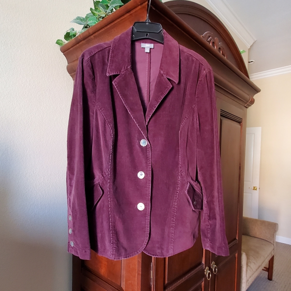 J. Jill Corduroy Blazer